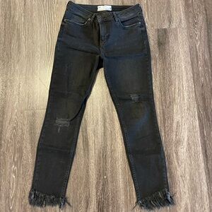 Free people distressed jean